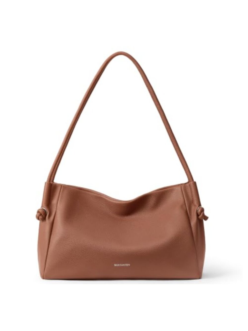 Pebbled Vegan Leather Hobo Shoulder Bag Lightweight Travel Purse